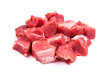 © Nikolay - Fresh raw pork pieces isolated.