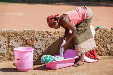 african woman