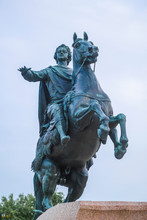 Monument To Peter I In St. Petersburg