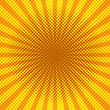 © Grgroup - yellow color sunburst pop art background