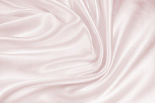 Delicate Satin Draped Fabric Pink Texture For Festive Backgrounds