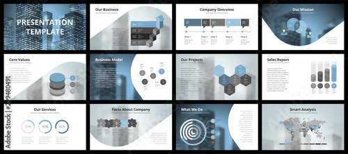 Cuadros en Lienzo Business presentation templates