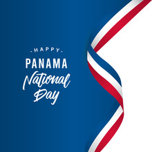 Happy Panama National Day Vector Template Design Illustration