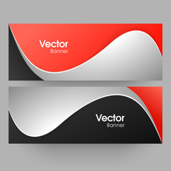 Abstract website header or banner collections.