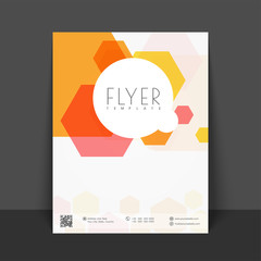 Canvas Print - Abstract Flyer, Template for Business.