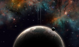 Fototapeta Kosmos - deep space journey