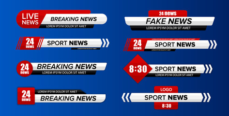Tv news bar