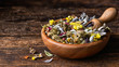 © Soho A studio - Dry Herbal Tea mix from various medicinal plants