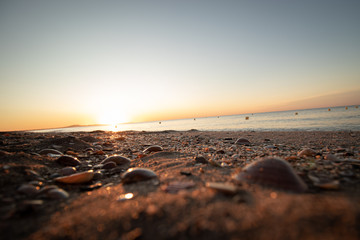 Sunrise at the beach