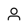 Men profile icon simple design