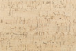 © Ivan Traimak - Close-up of cork light-colored sound insulation lagging for floors and walls