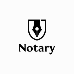 Wall Mural - Attractive Notary Logo Design Inspiration