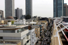 View From Above To Tel Aviv Street, Tel Aviv-Yafo, Israel 2018_2