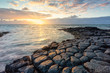 © ClickAlps - a magical sunrise whit basaltic stone, Trou d'Eau Douce, Mauritius, Indian Ocean, Africa