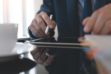 Poster - Businessman working in office