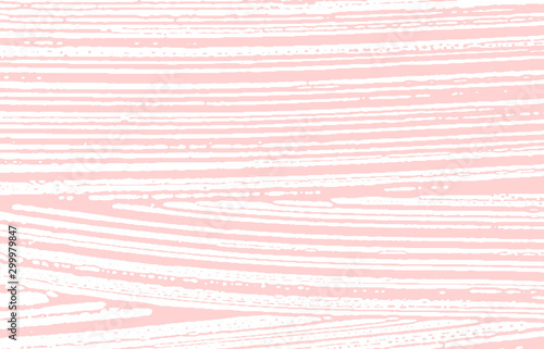 Fotomural Grunge texture. Distress pink rough trace. Fetchin