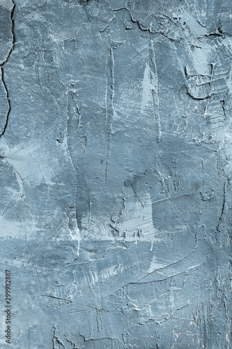 Cuadros en Lienzo The texture of gypsum or alibaster cracked plaster on the wall is a thick layer