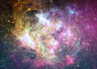 fractal starry space
