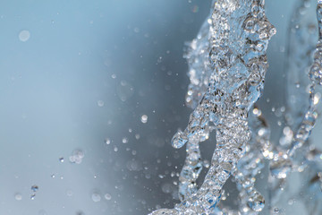 Wall Mural - Water,water splash isolated on white background