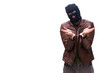 © Elnur - Robber wearing balaclava isolated on white background