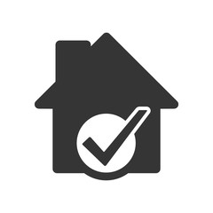 Wall Mural - house icon - vector.