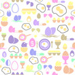 egg seamless pattern background icon.