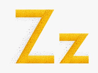 Sticker - Letter Alphabet Z Illustration