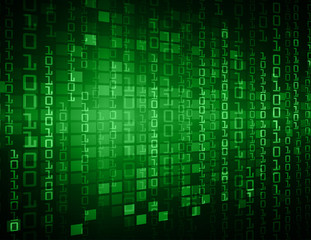 blue cyber circuit future technology concept background
