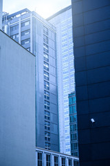 Wall Mural - Modern buildings in financial district