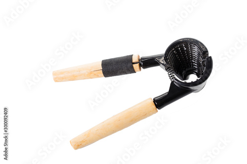 Fotomural Nutcracker with wooden handle is broken.