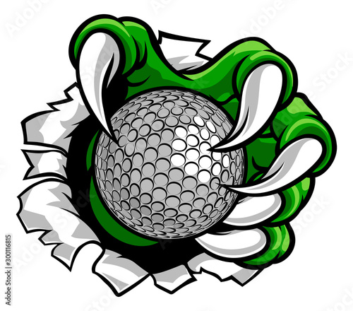 A sports claw or monster ha...