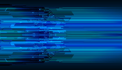 binary circuit board future technology, blue cyber security concept background, abstract hi speed digital 