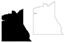 Graham County, Arizona (U.S. County, United States Of America,USA, U.S., US) Map Vector Illustration, Scribble Sketch Graham Map