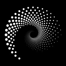Design Spiral Dots Backdrop