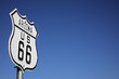 Route 66 - Schild