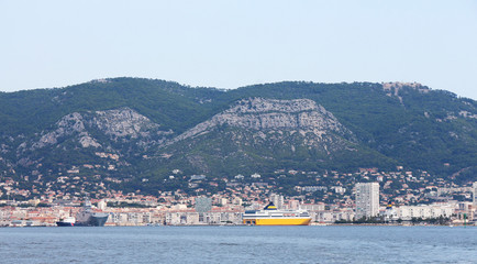 Toulon Harbor ( FRANCE )