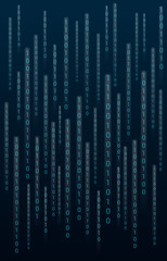 abstract digital vertical background