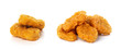© oleh11 - Fried chicken nuggets isolated on white background