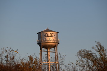 Canvas Print - Water Tower