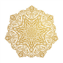 Vector Beautiful Mandala Decorative Element.