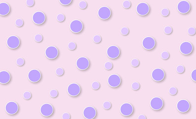 Wall Mural - festival pattern abstract kawaii pattern circle background. soft gradient pastel. concept for weddin