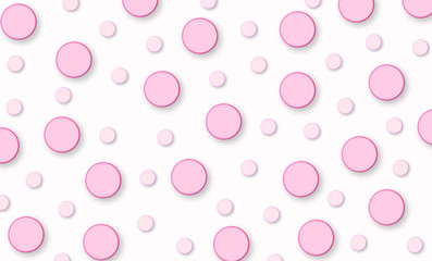 Wall Mural - festival pattern abstract kawaii pattern circle background. soft gradient pastel. concept for weddin