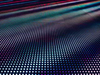 Wall Mural - Led light Pattern technology Abstract background