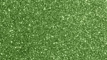 Beautiful Festive Shiny Video With Shimmering Green Sequins