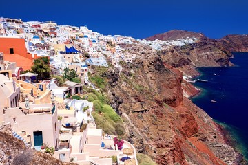 ギリシャ・サントリーニ島 イアの街 2