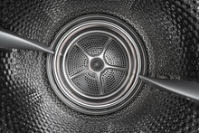 Washing Dryer Machine inside view of a drum