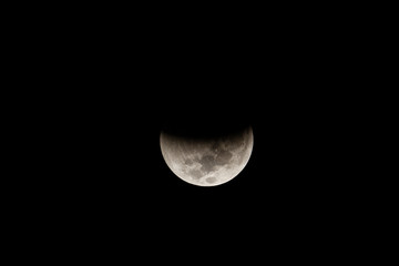 Wall Mural - Total Lunar Eclipse of July 2018. The longest full eclipse of this century.  Imaged from Papar, MY