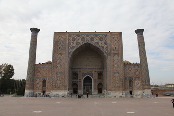 Wall Mural - Uzbekistan. Samarkand. Tilla-Kari madrasa 