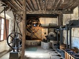 Fototapeta Sawanna - interior of an old olive oil factory