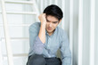 © DG PhotoStock - Hopeless Asian businessman